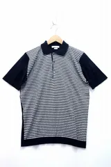 【225489】JOHN SMEDLEY ジョン スメドレー  コットンニット 半袖ポロシャツ メンズ  S