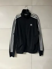 2XL アディダス ファイヤーバード ジャージ ブラック