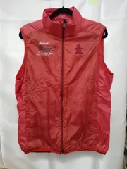 MAA003　タグ付き　Munsingwear　ベスト　赤のサムネイル