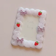 ホイップデコ いちごケース🍓 B8 パープル フルーツ 硬質ケース トレカケースデコ