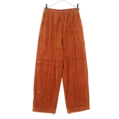 niko and... ニコアンド ベロアパンツ M オレンジ系 レディース 古着