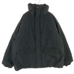 HALHAM ハルハム 長袖 ハイネック 中綿ジャケット L ブラック メンズ 古着