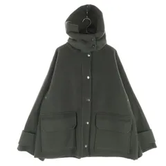 audrey and john wad オードリーアンドジョンワッド 長袖 ハイネック フーディジャケット M グレー系 ランドワーズ レディース 古着のサムネイル