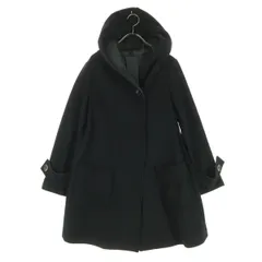 Dee Flavor ディーフレイバー 日本製 長袖 コート 38 ブラック レディース 古着