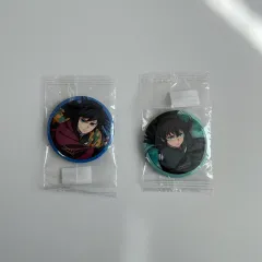 （まとめ売り）鬼滅の刃 缶バッジ 義勇＋時透 無一郎