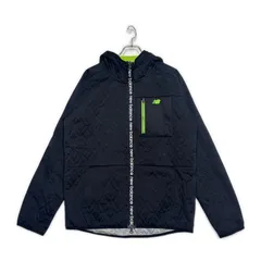 中古 メンズ ニューバランスゴルフ New Balance golf フルジップアウター 6(LL) 黒 中綿 防寒
