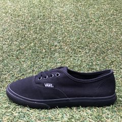 VANS オーセンティック ロープロ BLACK/BLACK 8 - メルカリ