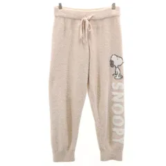 SNOOPY meets GELATO PIQUE スヌーピーミーツジェラートピケ ルームウェアパンツ ペールオレンジ レディース 古着