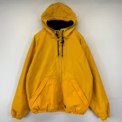 古着 80's/80年代 ヴィンテージ エルエルビーン L.L.Bean ジャケット フリースライナー ワンポイントロゴ フルジップ ブルゾン  イエロー メンズ