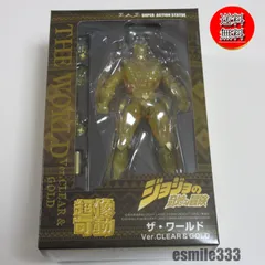 【送料無料★匿名配送★新品★ダンボール梱包】WF2026[Winter] 超像可動『ジョジョの奇妙な冒険 第3部』Dioスタンド「ザ・ワールド Ver.CLEAR & GOLD」【連打エフェクト付き】/ワンダーフェスティバル/ザワールド/ディオ/ワンフェス