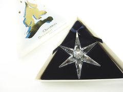 当時物 希少 スワロフスキー クリスマスオーナメント 1993 箱付 R005