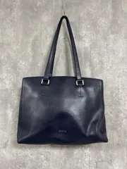 FURLA フルラ ビジネスバック トート バッグ 濃紺 ■■◎レディース