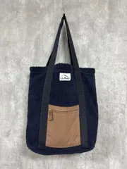 LLBean エルエルビーン ボア トート バッグ 紺 ◆■ レディース