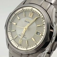 美品BUCHERERブッフェラーアデイト クォーツ メンズ 電池新品 稼働品 