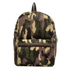 LESPORTSAC(レスポートサック) リュックサック - ダークグリーン×ベージュ×マルチ 迷彩柄