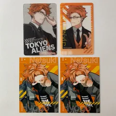 【まとめ売り】 東京エイリアンズ 東エリ 兵吾夏希 クリアカード 特典カード ミュージアム 4枚セット