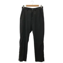 superNova. (スーパーノヴァ) 裾ジップスリットパンツ ブラック S