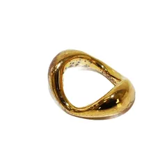 ジルサンダー JIL SANDER SCENTED CHAIN RING 指輪 リング 7号 ゴールドカラー J12UQ0013 /KHのサムネイル