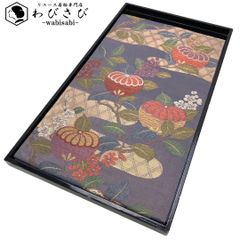 袋帯 美しい刺繍に螺鈿の華柄模様 引箔 青銅色 O-4449 袋帯 美しい刺繍に螺鈿の華柄模様 引箔 青銅色 O-4449 - メルカリ