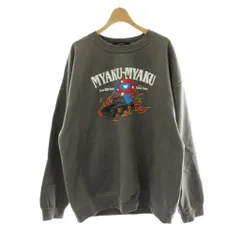 ジャーナルスタンダード レリューム JOURNAL STANDARD relume トレーナー XL グレー 長袖 クルーネック ミャクミャク EXPO2025 グラフィックプリント トップス /PP ■GY60