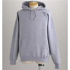 裏起毛 パーカー XXLサイズ グレー BIG 9オンス 綿混 ポリエステル アウトドア スポーツ 通学 衣類