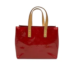 ★ ルイヴィトン LOUIS VUITTON ハンドバッグ リードPM M91990 モノグラムヴェルニ レッド レディース
