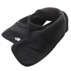 ザノースフェイス THE NORTH FACE MICRO FLEECE MUFFL マフラー ロゴ 黒 ブラック NN72211のサムネイル