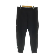 ブラックバレット バイ ニールバレット BLACKBARRETT by neil barrett サイド装飾 スウェットパンツ イージー 裏起毛 M ネイビー /MY ■OSのサムネイル