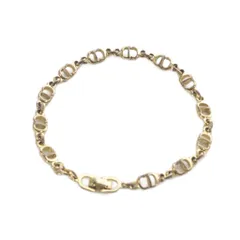 クリスチャンディオール Christian Dior CD ロゴ ブレスレット ゴールド色