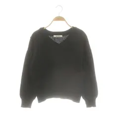 ナノユニバース nano universe Vネックセーター ニット F ダークグレー /DO ■OS ■GY39 ■AX