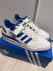 アディダス フォーラム ロー 白/青 285