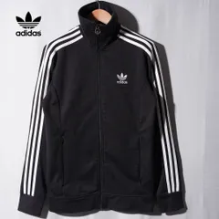 アディダス オリジナルス adidas Originals ヨーロッパTT トラックジャケット L ブラック×ホワイト 00s ロゴ刺繍 ジャージ スポーツウェア ストリート スポーツミックス 古着 A174