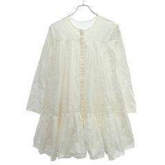 美品 マリリンムーン ワンピース 黒 マキシ丈 ティアード 2Way 25SS