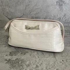 新品未使用　Christian Dior クリスチャンディオール　アクセサリーポーチ　化粧ポーチ　コスメ　マルチポーチ　バッグ　ナイロン　リボン　ピンク