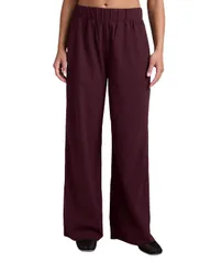 ビヨンドヨガ レディース ボトムス カジュアルパンツ ワイドレッグ Beyond Yoga Easy Wide Leg Pants Black Cherry ブラック