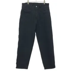 COMOLI コモリ 25AW ブラックデニム テーパードパンツ C03-03005 ブラック 2