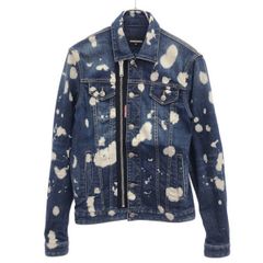 DSQUARED2 デニムジャケット ペイント加工 - メルカリ