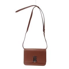 BURBERRY TBロゴ ショルダーバッグ ブラウン - メルカリ