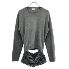 IRENE アイレネ 24AW Corsage Layered Knit Tops ニットセーター 26A81004 グレー 36のサムネイル