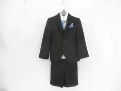  美品 THE SHOP TK ジャケット パンツ他 フォーマル6点セット 110 黒 ブラック 卒園 入学 キッズ男の子