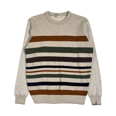 Crocodile クロコダイル ボーダー柄 スウェット トレーナー M/メンズ