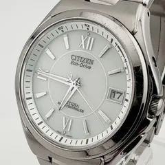 CITIZEN H110- T001331 シチズン ATTESA アテッサ　メンズ　ボーイズ　レディース　腕時計 稼働品 電波ソーラー 【X32】