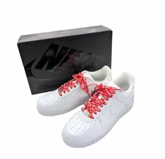 未使用品 NIKE SUPREME ナイキ シュプリーム AIR FORCE 1 LOW WHITE エアフォースワン CU9225-100 26cm US8 ホワイト スニーカー