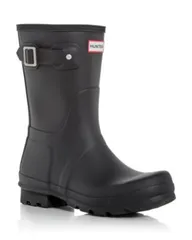 ハンター メンズ シューズ ブーツ・レインブーツ Hunter Mens Original Short Rain Boots Black ブラック
