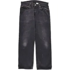 古着 リーバイス Levi's 501 ブラックデニム ストレートデニムパンツ メンズw32相当/eaa614997