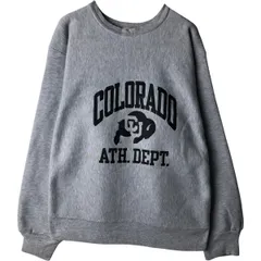 古着 90年代 MVP PRO WEAVE 3連プリント カレッジスウェットシャツ トレーナー USA製 メンズXXL相当 ヴィンテージ/eaa613749