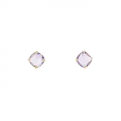 【新品】K18YG アメジスト ピアス