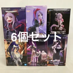 未開封 オーバーロード ぬーどるストッパーフィギュア 他 アルベド シャルティア フィギュア 6個セット SF2648 c107
