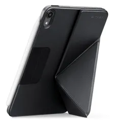 PITAKA iPad mini7 ケース(A17 Pro, 2024, 第7世代) iPad mini6 ケース (2021, 第6世代) 8.3インチ 横置＆縦置 タブレットスタンド 磁気吸着 超スリム 軽量 極薄 衝撃保護 折りたたみ 角度調整可能