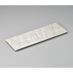 石肌プラチナドット伏渕長皿 27cm - メルカリ
